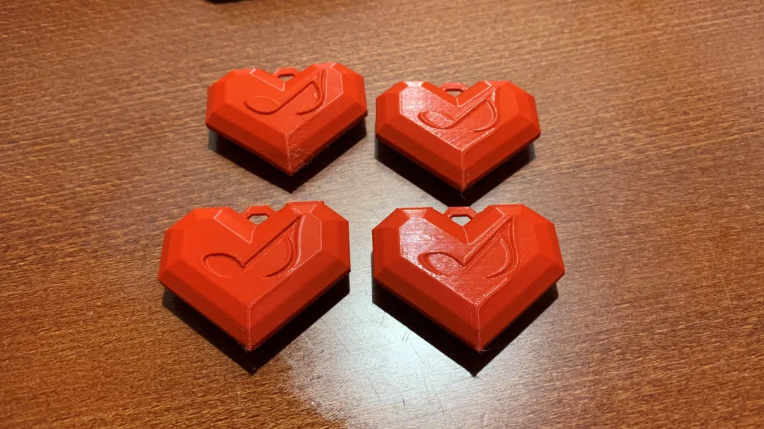 Mô hình trái tim low poly Magdalenka - Image 1