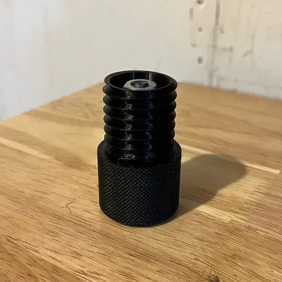 Khối đế có rãnh Knurled Blockmit Stackbox mở rộng 5mm