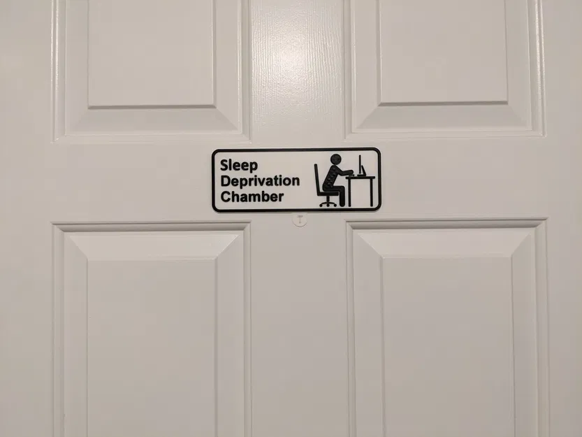 Biển hiệu văn phòng hài hước cho xưởng làm việc - Image 2