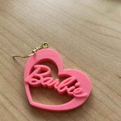 **Mặt dây chuyền trái tim Barbie DIY cho trang sức**