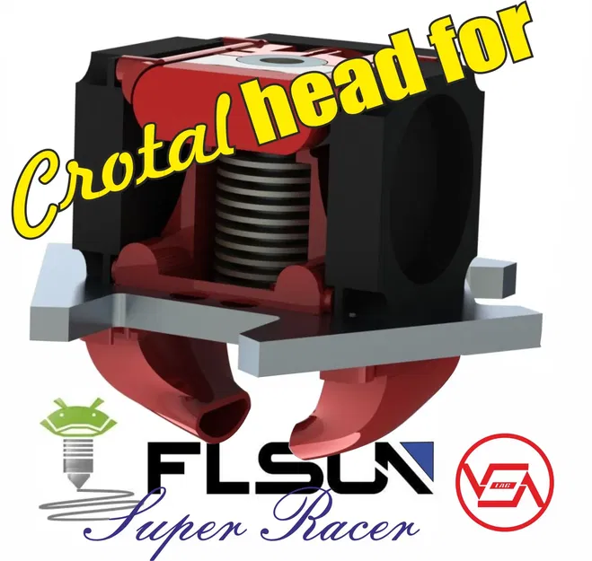 Đầu Crotal cho máy in FLSUN Super Racer - Image 1