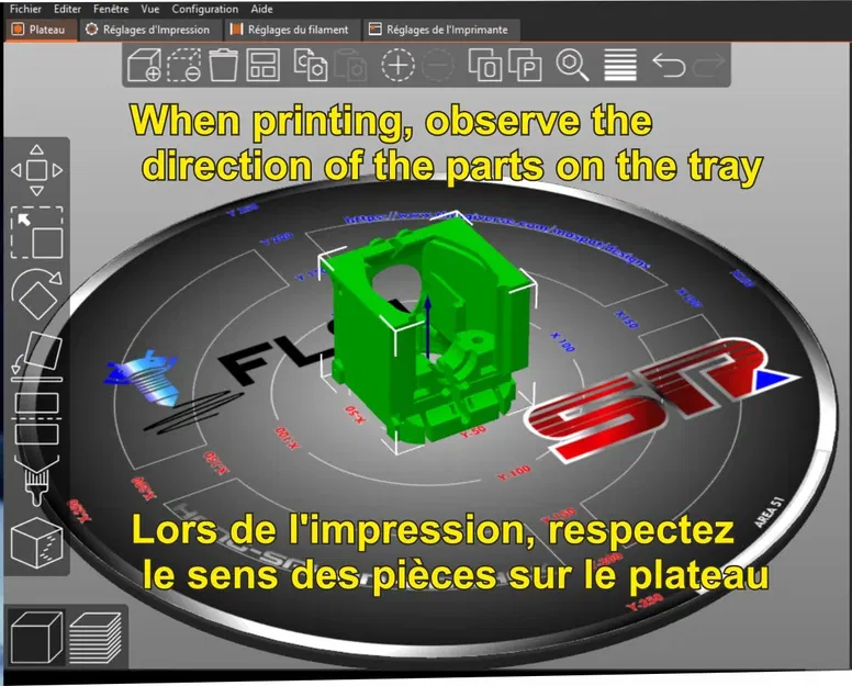 Đầu Crotal cho máy in FLSUN Super Racer - Image 2