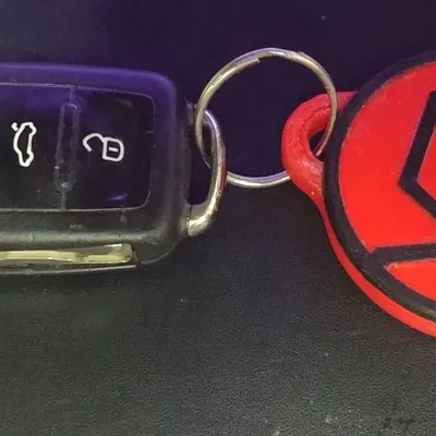 Chìa khóa hình chóp đôi màu 3 biểu tượng RepRap