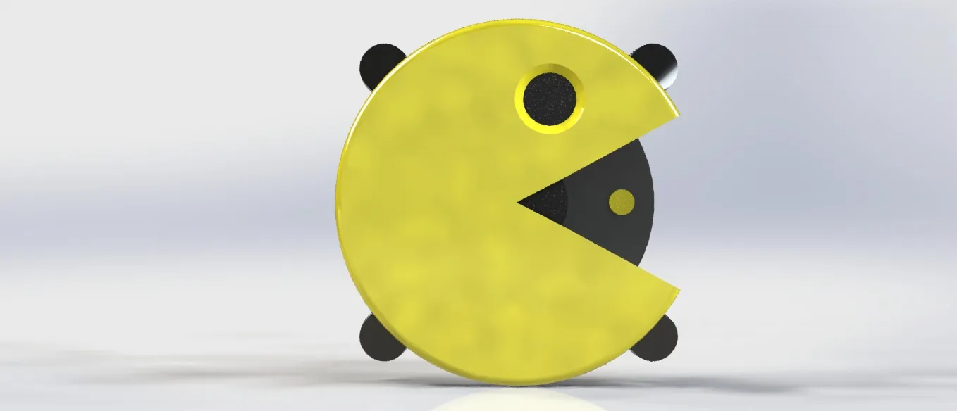 Bộ mô hình trực quan động cơ PACMAN nhiều màu sắc - Image 4