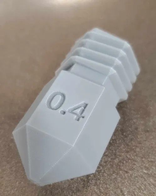 Vòi phun MK8 0.4mm phong cách low poly - Image 1