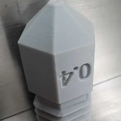 Vòi phun MK8 0.4mm phong cách low poly