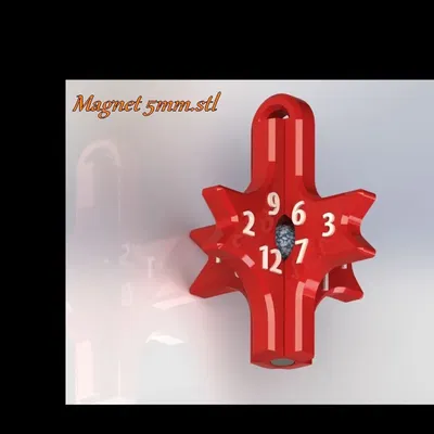 Chìa khóa đo độ tròn với nhiều phiên bản và nam châm