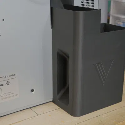 Hệ thống ống xả lớn từ tính cho Bambu Lab X1 Carbon