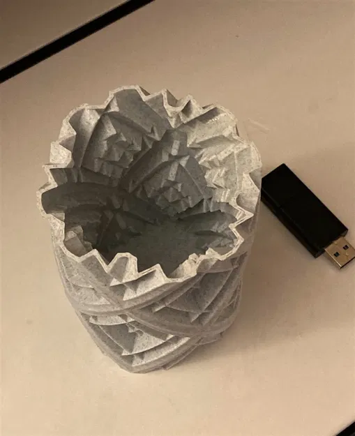 Bình đựng bút chì và bút bi hình kim cương 0141 - Image 3