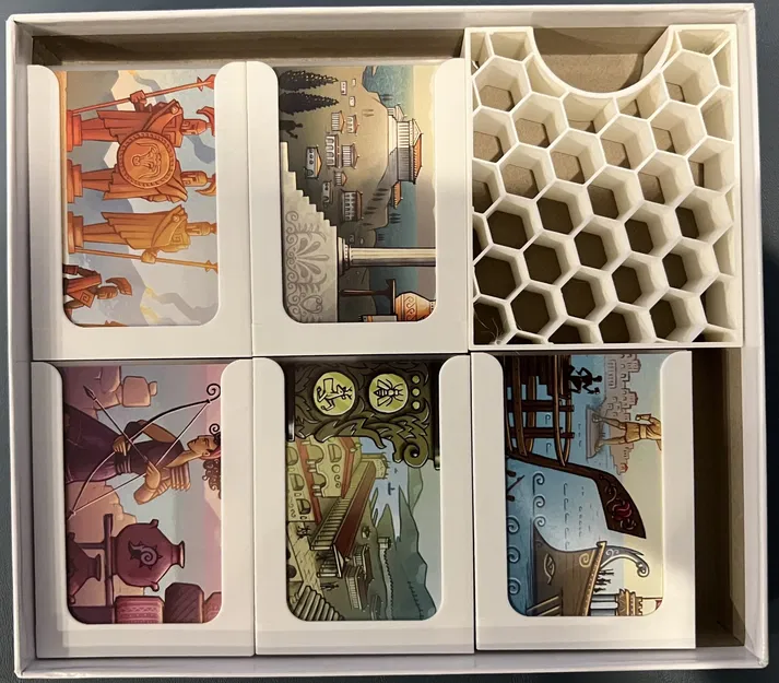 Giá đỡ thẻ bài cho trò chơi Aegean Sea của Carl Chudyk - Image 1