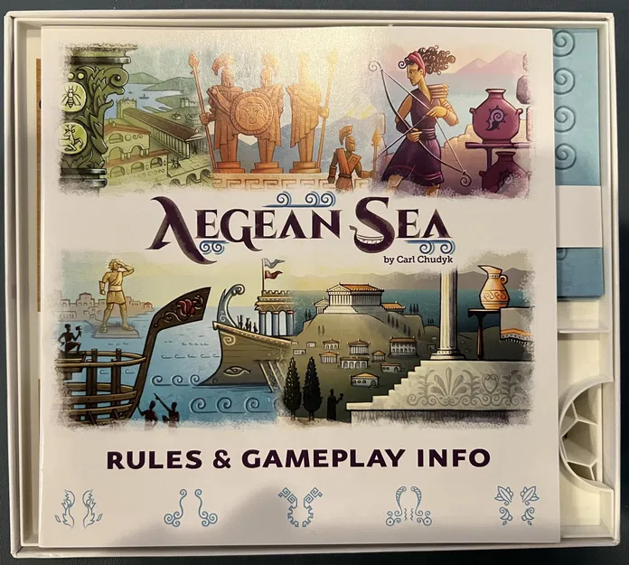 Giá đỡ thẻ bài cho trò chơi Aegean Sea của Carl Chudyk - Image 3