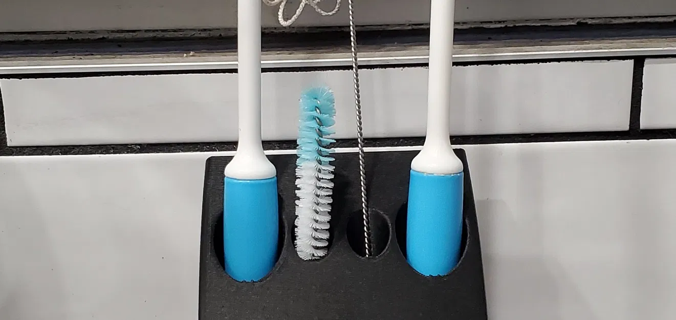 Giá đỡ bàn chải cho bình Iron Flask - Image 1