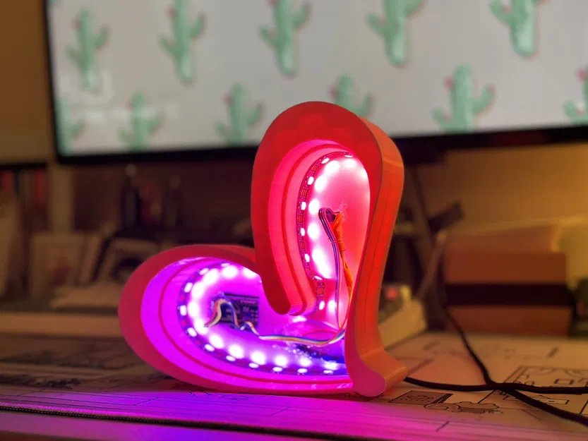 Đèn LED hình trái tim cho ngày Valentine - Image 3