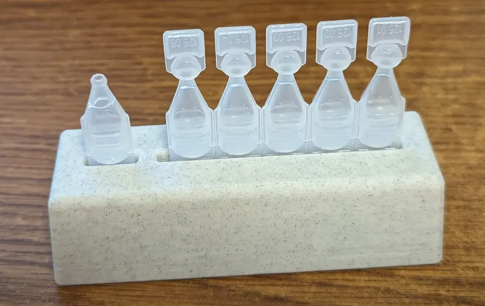 Giá đỡ ống nhỏ giọt mắt không chứa chất bảo quản - Image 1