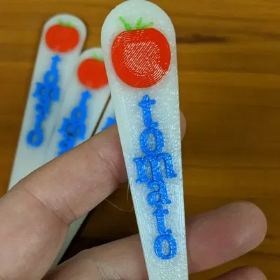 Biển báo vườn cho hạt giống và cây trồng