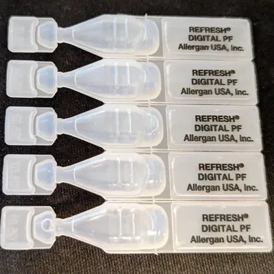 Giá đỡ ống nhỏ giọt mắt không chứa chất bảo quản