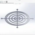 Lưới quạt 140mm cho thùng máy NR200 - Thumbnail 1