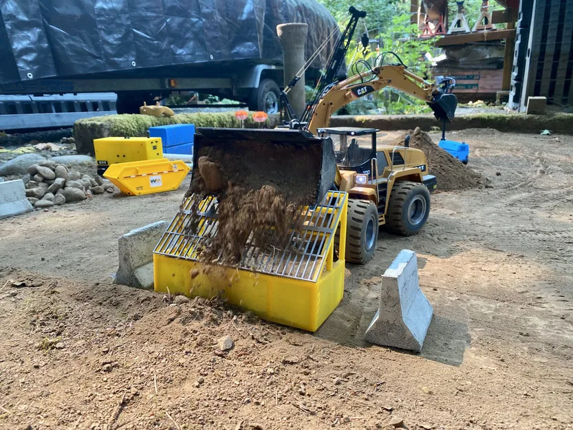 Máy sàng đá tại công trường xây dựng tỷ lệ 1/16 - Image 2