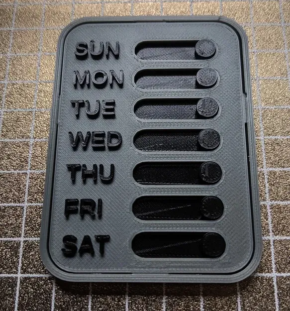 Bảng trượt nhắc nhở hàng tuần cho người đam mê - Image 1