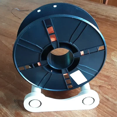 Giá đỡ cuộn filament tự chế với vòng bi in 3D