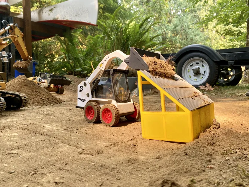 Máy sàng đá tại công trường xây dựng tỷ lệ 1/16 - Image 8