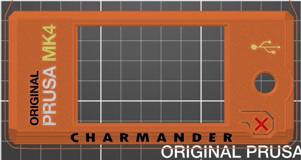 Mặt trước LCD Mk4 với tên dành cho máy in 3D - Image 3