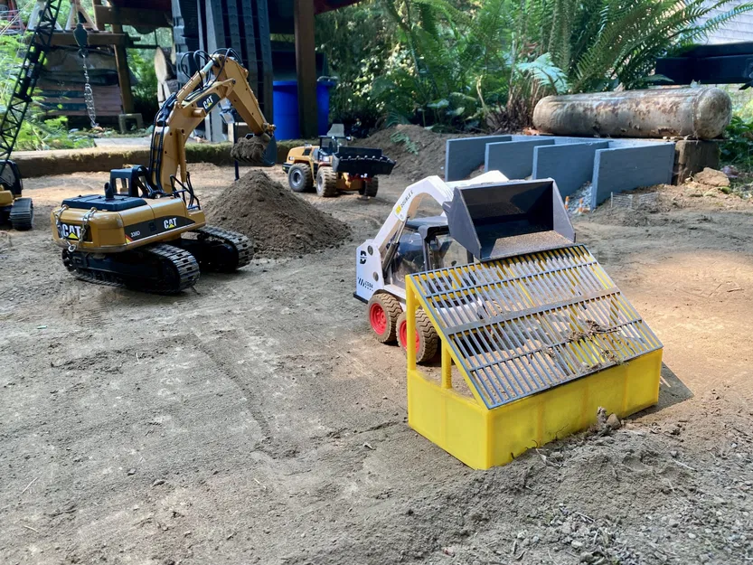 Máy sàng đá tại công trường xây dựng tỷ lệ 1/16 - Image 9