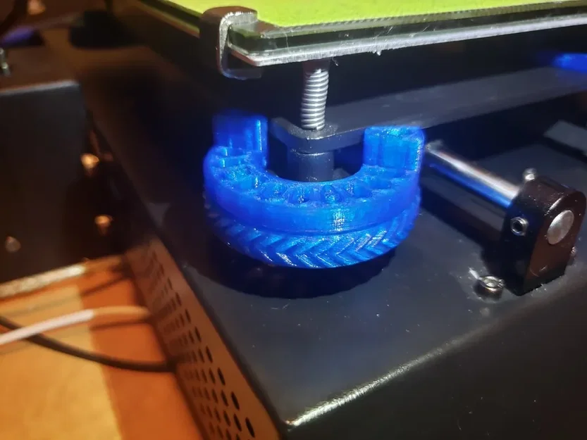 Núm điều chỉnh và khóa độ cao giường Anycubic i3 Mega (S) - Image 1
