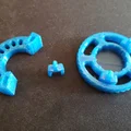 Núm điều chỉnh và khóa độ cao giường Anycubic i3 Mega (S) - Thumbnail 4
