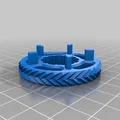 Núm điều chỉnh và khóa độ cao giường Anycubic i3 Mega (S) - Thumbnail 6