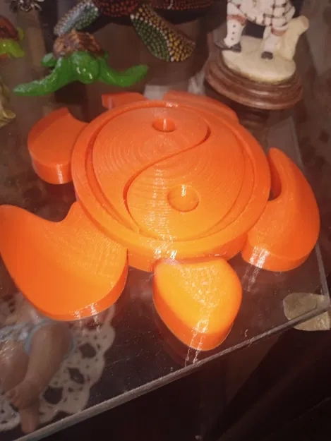 Mô hình cát rùa YingYang nghệ thuật độc đáo - Image 1