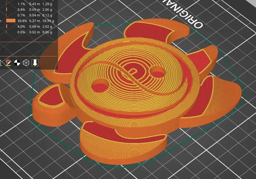 Mô hình cát rùa YingYang nghệ thuật độc đáo - Image 2