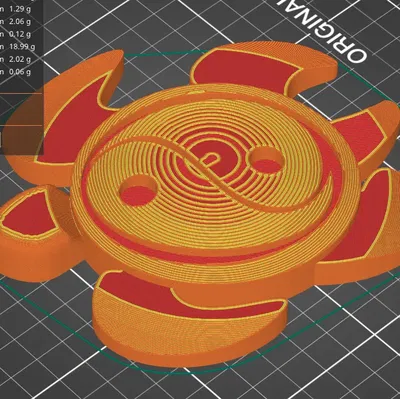 Mô hình cát rùa YingYang nghệ thuật độc đáo