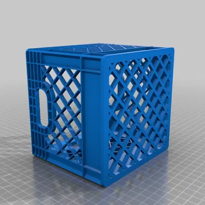 Thùng sữa dễ in không cần hỗ trợ