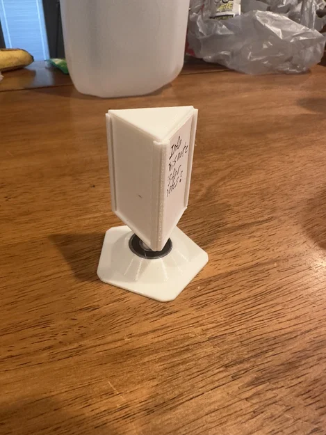 Bảng thông tin xoay mini 360 độ cho bàn làm việc - Image 5