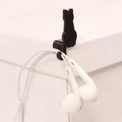 Giá đỡ tai nghe hình mèo cho màn hình máy tính