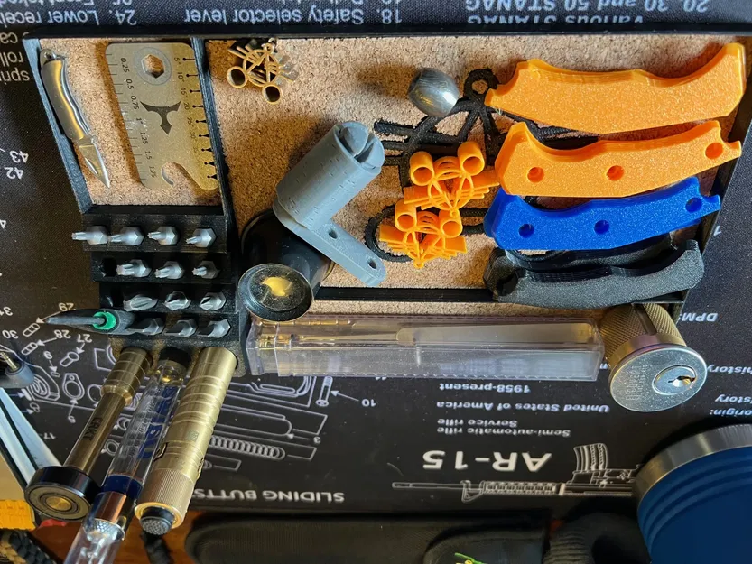 Khay để đồ và giá đỡ bit cho dụng cụ sửa chữa - Image 1