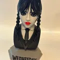 Tượng bán thân Wednesday Addams từ gia đình Addams - Thumbnail 1