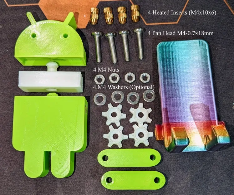 Giá đỡ điện thoại hình logo Android Bugdroid - Image 2