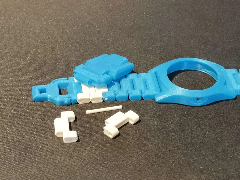 Đồng hồ in 3D với liên kết có thể tháo rời - Image 1