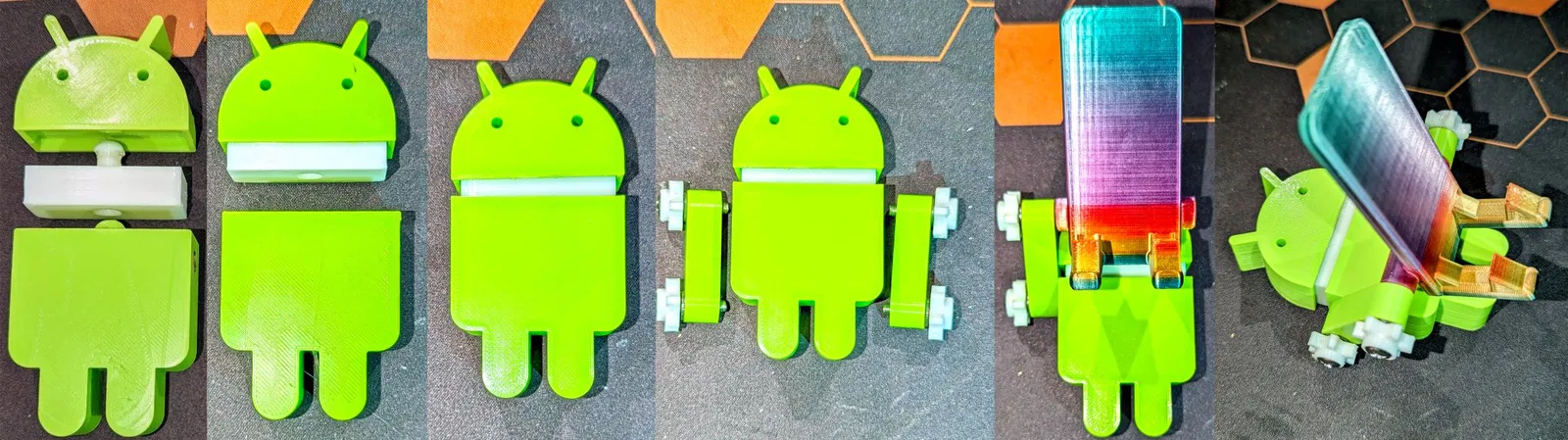 Giá đỡ điện thoại hình logo Android Bugdroid - Image 4