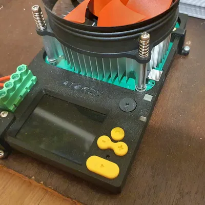 Chỉnh sửa vỏ tải điện tử Atorch DL24 cho phiên bản BT LED