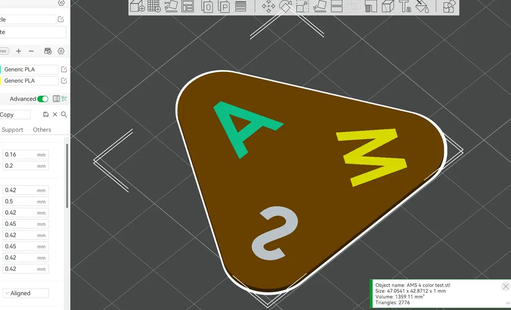 Chip thử nghiệm 4 màu cho Bambu Labs AMS - Image 8