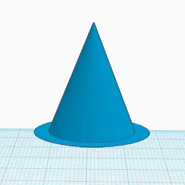 Mũ phù thủy Lucky 13 cho in 3D