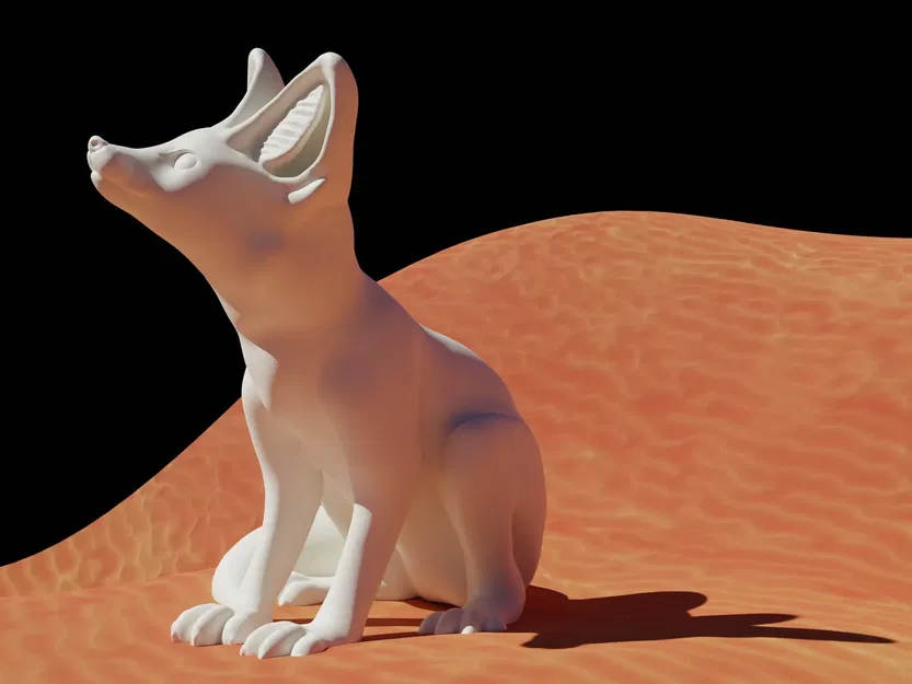 Mô hình cáo Fennec - loài cáo nhỏ nhất thế giới - Image 1