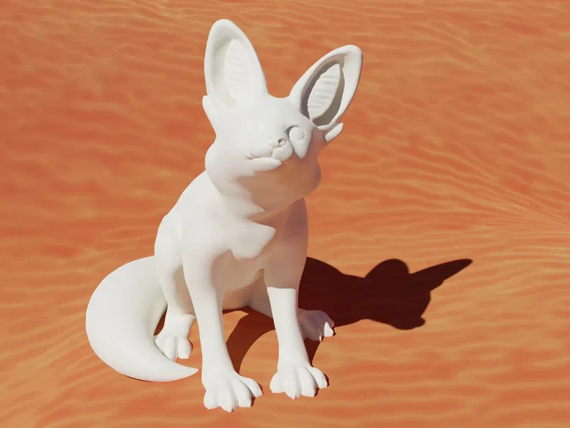 Mô hình cáo Fennec - loài cáo nhỏ nhất thế giới - Image 2