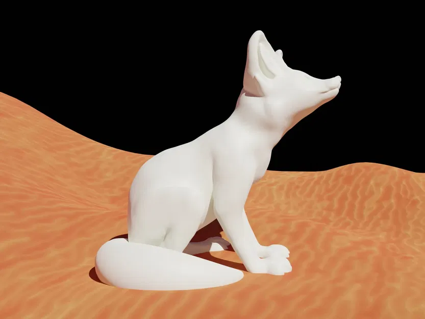 Mô hình cáo Fennec - loài cáo nhỏ nhất thế giới - Image 3