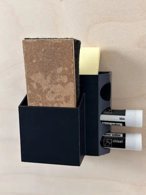 Giá đỡ công cụ bảng trắng treo tường cho 3 bút đánh dấu - Image 1