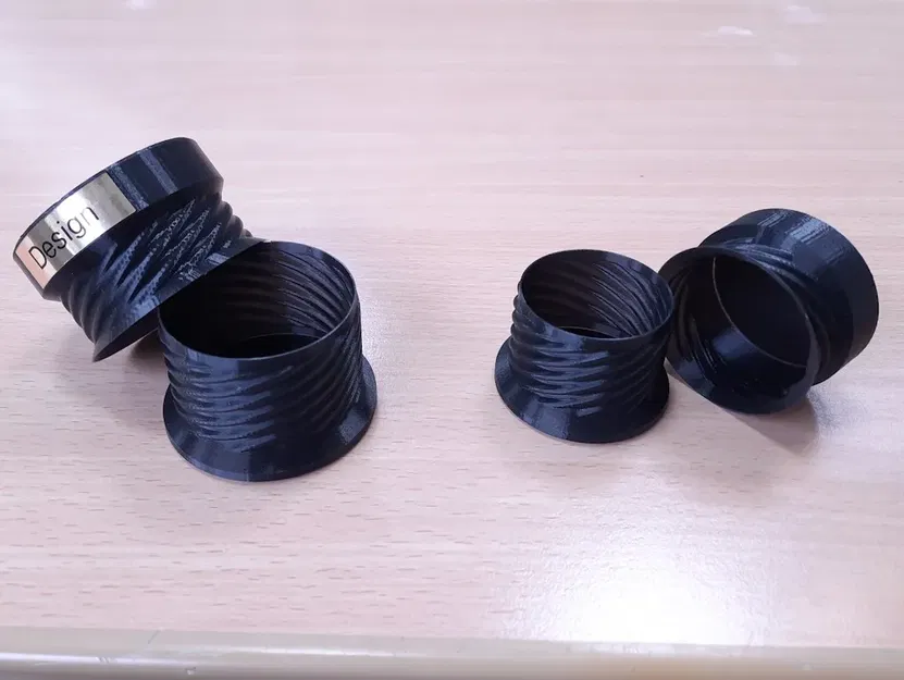 Cúp nhỏ phong cách tối giản với đế và ngăn bí mật - Image 4