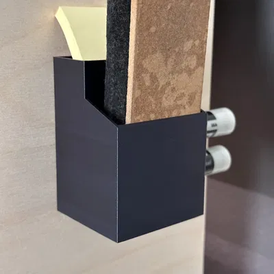 Giá đỡ công cụ bảng trắng treo tường cho 3 bút đánh dấu